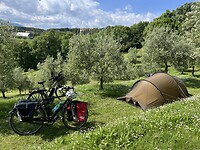 Kamperen bij een Agriturismo