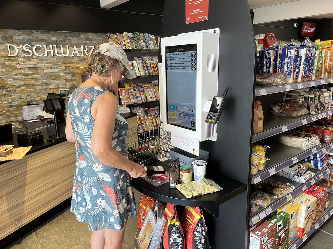 Afrekenen in de onbemande supermarkt