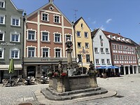Pastelkleurige huizen