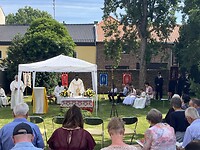 Openlucht kerkdienst, Flerzheim