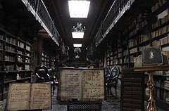 Bibliotheek in klooster van San Fransisco