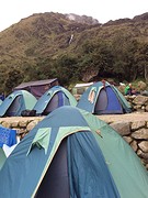 Overnachten op de Inca trail