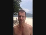 Bakken op het strand van Ilha Grande