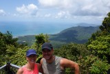 Op de top van Mount Sorrow, Cape Tribulation