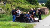 Vaderdag: onderweg naar het dorpshuis