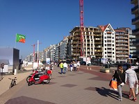 Mijn eerste kennismaking met de Belgische kust. Knokke.