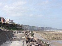 les falaises, van onderen