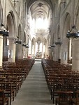 Vire, schuilkerk, in afwachting van beter weer
