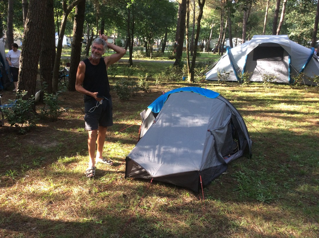 met JP op de camping