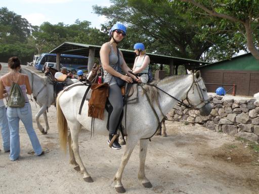 Monica op Paard