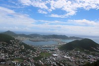 Uitzicht over het eiland