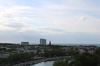 Warnemunde vanaf het schip