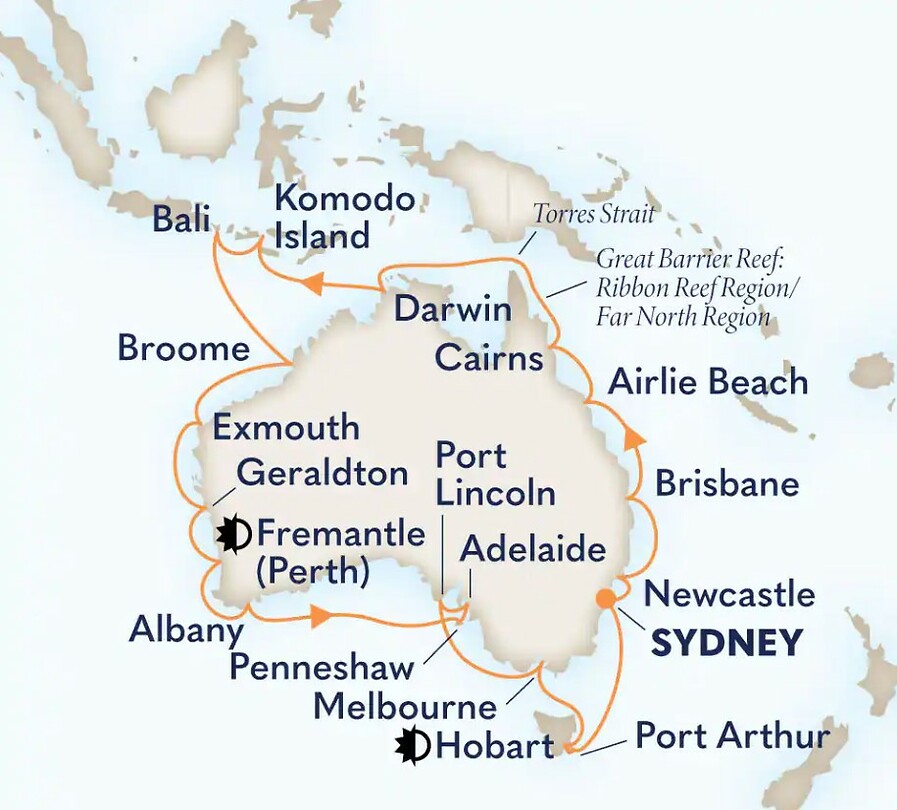 De itinerary