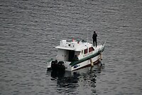 Onder het toeziend oog van de kustwacht