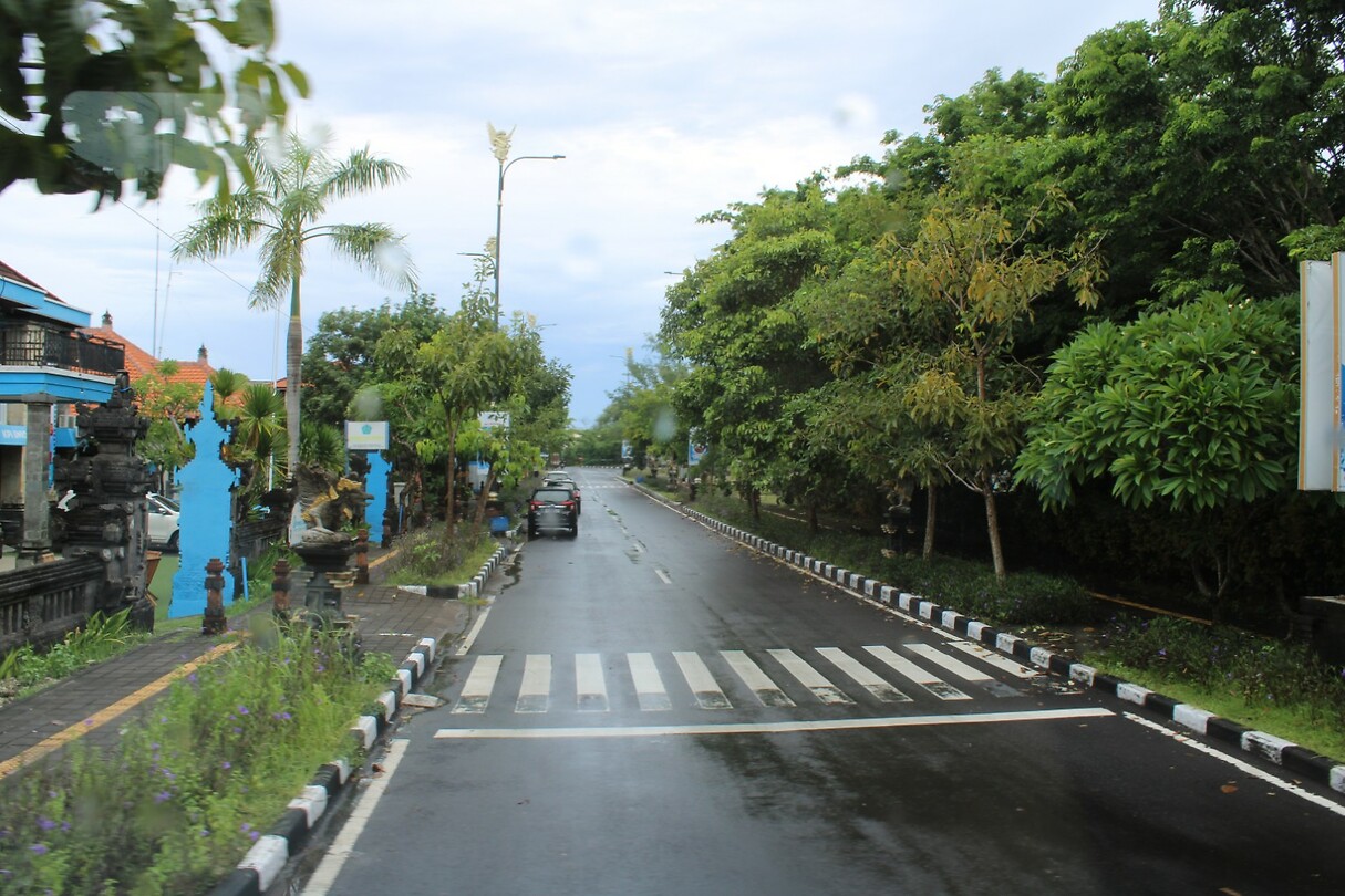 De wegen op Bali