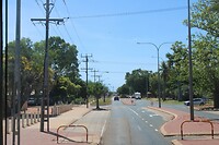 Lege weg in Broome