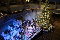 Kerstsfeer aan boord