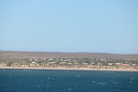 Exmouth vanaf het schip