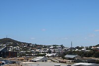 Albany vanaf ons balkon