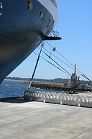 De boeg van de Westerdam