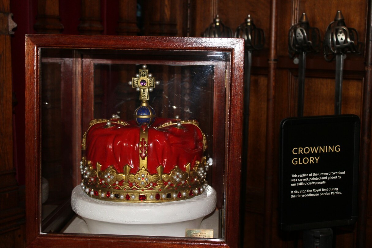 Replica van de kroon
