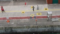 Het afscheid in Cobh