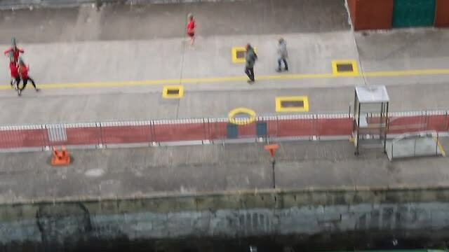 Het afscheid in Cobh