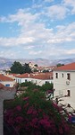 Uitzicht vanuit ons hotel on Galaxidi
