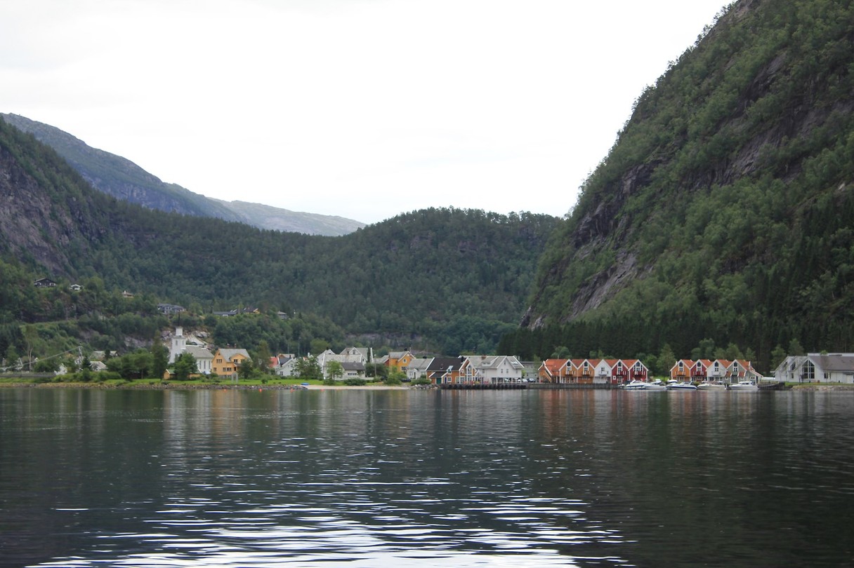 De Österfjord bij Bergen