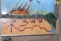 Model van de Cu Chi tunnels