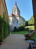 De kerk in Gargilesse