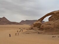 "Brug" in Wadi Rum