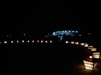 Ons kamp by night