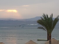 Zonsondergang in Aqaba