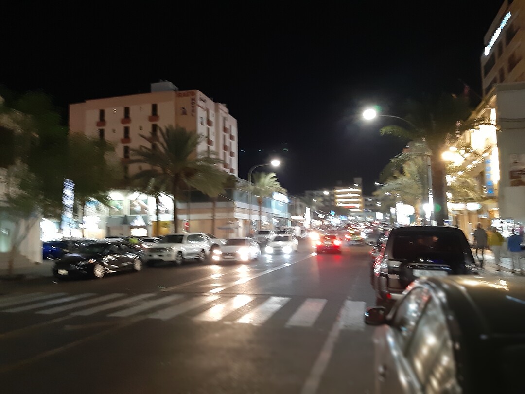 Het havenkwartier in Aqaba
