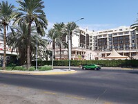 Het Mövenpick hotel in Aqaba