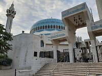 De Abdullah bin Hoessein moskee in Amman