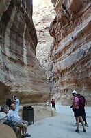 Petra, in de siq