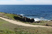 De kust bij Quiberon