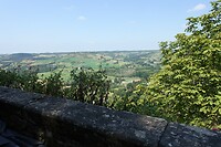 Uitzicht bij Cordes-sur-Ciel