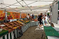 De markt in Murol