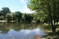 Tijdens een wandeling ten noorden van Pontgibaud