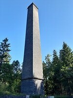Herinnering aan het mijnbouwverleden in Pontgibaud