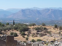 De Akropolis bij Mycene