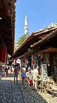 In de bazaar in Kruja