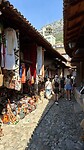 In de bazaar in Kruja
