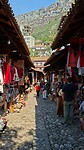 In de bazaar in Kruja