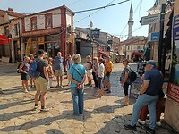 In de oude Turkse wijk van Skopje
