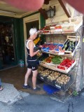 Fruit kopen langs de kant van de weg
