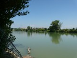 Onze camping ligt langs de Tiber